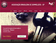 Tablet Screenshot of abs-sp.com.br